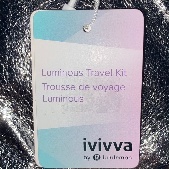 LAST ONE:  Lululemon Luminous Travel Kit. - Picture 10 of 10